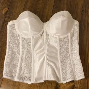 Dominique Bone In Lace Corset